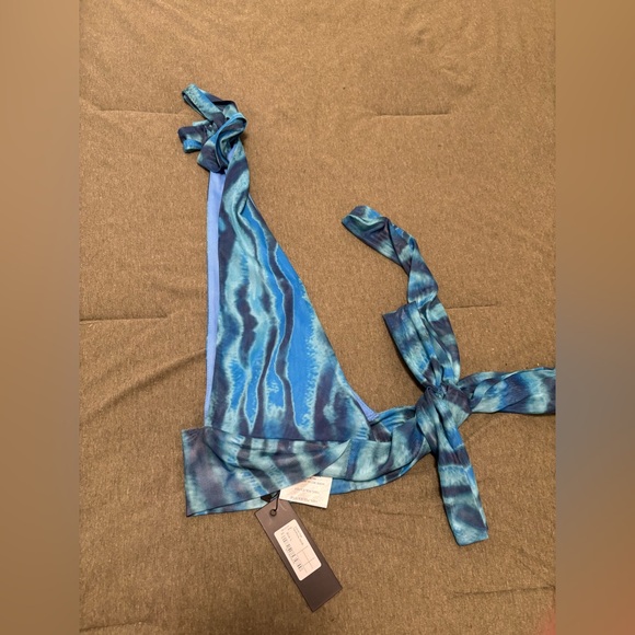 NWT Motel Rocks Tie Halter Top - Picture 6 of 6